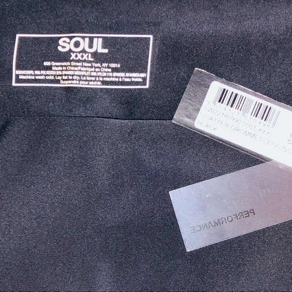 NWT SOUL BY SOULCYCLE Black Scatter Grommet Tight Leggings size XXXL - Picture 9 of 11